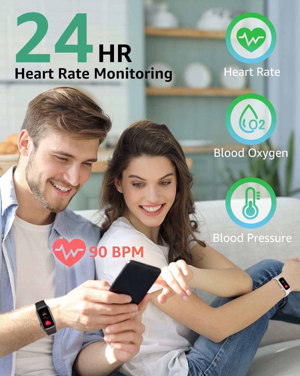 Fitness Tracker,Smart Watch with 1.47" Touch Display,137+Sport Modes Fitness Watch with Heart Rate Sleep Monitor, Step Counter,Ip68 Waterproof Activity Trackers for Women Men