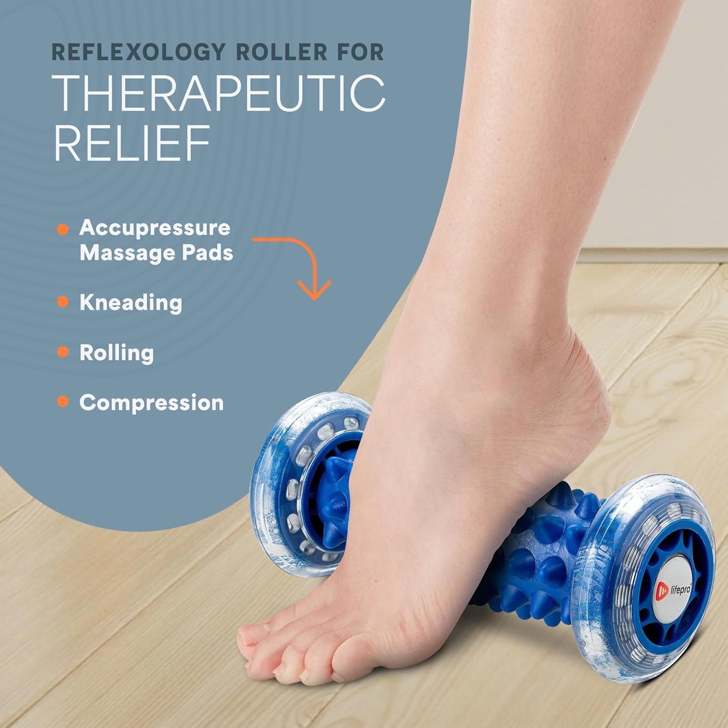 Shiatsu Foot Massager with Heat, Foot Massager with Heat for Plantar Fasciitis, Remote Control, Deep Kneading for Leg, Calf, Feet, Ankle with Free Roller Gifts for Mom Dad