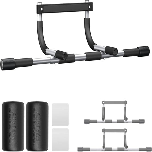 Pull up Bar for Doorway,Multiple Levels Width Adjustable Pull up Bar Accurately Match Wide and Narrow Doorframe,Indoor Chin-Up Bar Workout Bar,Usa Original Patent